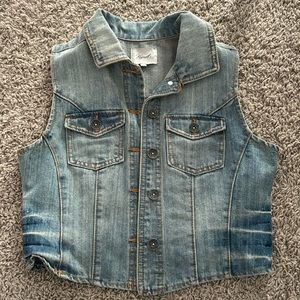 Denim vest